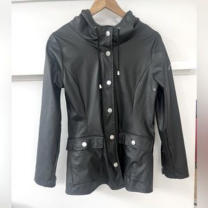 Arista Equestrian Black Ventilated Rain Jacket